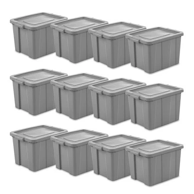 Sterilite Tuff1 18 Gallon Plastic Storage Tote Container Bin With Lid 7 Sterilite Tuff1 18 Gallon Plastic Storage Tote Container Bin With Lid - Image 7