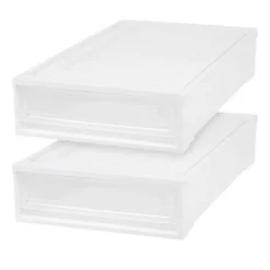 IRIS USA Plastic Under Bed Storage Containers -Home Storage Store GUEST 737606ce a91c 4a18 a44c b661e1b9d606