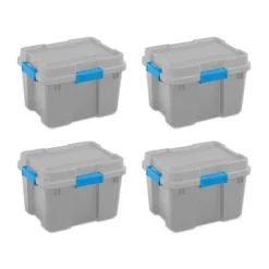 Sterilite 18319Y04 20 Gallon Heavy Duty Plastic Storage Container Box With Lid And Latches 9 Sterilite 18319Y04 20 Gallon Heavy Duty Plastic Storage Container Box With Lid And Latches -Home Storage Store GUEST 76d0626f 41c4 4cab bb09 f05fed9b94af
