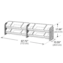 UNiPLAY Toy Organizer With Removable Storage Bins, Multi-Bin Organizer For Books, Building Blocks, School Materials, Toys With Baseplate Board Frame 14 UNiPLAY Toy Organizer With Removable Storage Bins, Multi-Bin Organizer For Books, Building Blocks, School Materials, Toys With Baseplate Board Frame -Home Storage Store GUEST 782b8a7b 00ca 4dd9 bb14 e5ecc96c0850