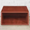 Niche Cubo Half Size Stackable Storage Organizer Cube Warm Cherry