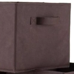 Set Of 6 Capri Foldable Fabric Baskets Chocolate - Winsome 5 Set Of 6 Capri Foldable Fabric Baskets Chocolate - Winsome -Home Storage Store GUEST 7d96415e 26e0 49e3 a6c0 c74fb5531928