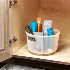 Divided Tote Frost/Gray - Madesmart -Home Storage Store GUEST 7db84519 6c87 4d76 aefe 908f3d6ad94e