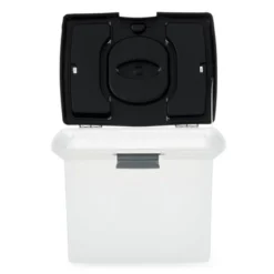 Gracious Living Portable Stackable File Storage Caddy W/ Comfort Grip Handles And Accessory Compartment, For Letter Size Hanging File Folders -Home Storage Store GUEST 83654cf2 ff0b 4a25 b586 85303e3000ef