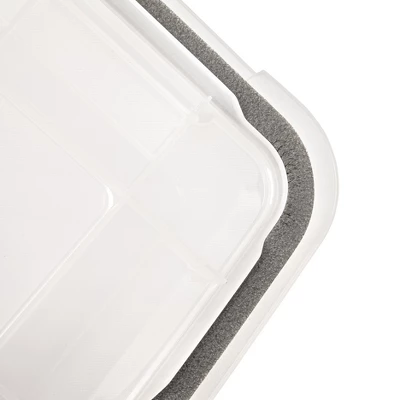 IRIS USA WEATHERPRO Airtight Plastic Storage Bin With Lid And Seal And Secure Latching Buckles 3 IRIS USA WEATHERPRO Airtight Plastic Storage Bin With Lid And Seal And Secure Latching Buckles - Image 3