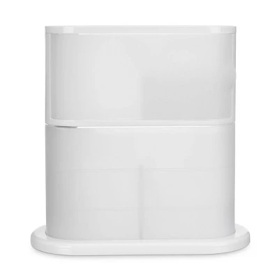 Two Tier Swivel Base Bath Storage - Polder 5 Two Tier Swivel Base Bath Storage - Polder - Image 5