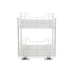 Household Essentials 15" 2-Tier Pantry Organizer White 11 Household Essentials 15" 2-Tier Pantry Organizer White -Home Storage Store GUEST 83d57ed8 bb7f 42c7 bede 907e9bba6cc2