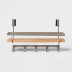 Shelf Rack With 5 Hooks - Brightroom™ -Home Storage Store GUEST 853bdf41 ebc4 4517 bfd7 fb3b0039943d