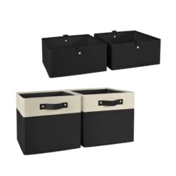 2pc Kids' 10.5" Two-Toned Folding Storage Bin Set - RiverRidge Home -Home Storage Store GUEST 8933e176 15f2 4b4f 88be 21c5a3bb4e55