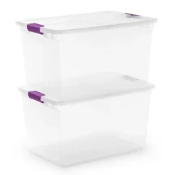 Sterilite 66 Quart Clear Plastic Latching Handle Storage Container Tote 10 Sterilite 66 Quart Clear Plastic Latching Handle Storage Container Tote -Home Storage Store GUEST 8a8cbbef 803b 4d4c 81e5 ebb47c0ecacd