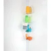 4 Tier Shower Organizer White - Bath Bliss