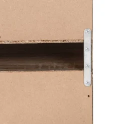 Honey-Can-Do 6 Compartment Divided Cube Cabinet Oak -Home Storage Store GUEST 947c2621 9f6e 4a3e a366 a02ca218c9ee