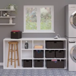 3pc Melanie Woven Fiber 2 Small And 1 Large Basket Set Chocolate - Winsome -Home Storage Store GUEST 94c84fcf ee80 4cb6 9ff3 b20c485d8819