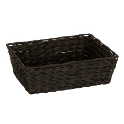 Household Essentials Set Of 4 Hyacinth Stained Baskets Brown -Home Storage Store GUEST 9afb9c46 85f4 4ad7 b853 20928143fb18