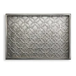 20" Metal Double Circles Boot Tray - Good Directions -Home Storage Store GUEST 9d252b5e 0a30 42e1 b360 987f8bc1cded