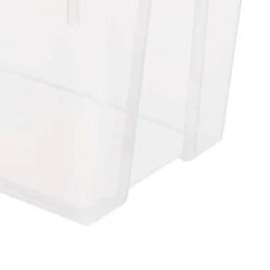 Sterilite 20 Quart Stackable Clear Plastic Storage Tote Container With Clear Gasket Latching Lid For Home And Office Organization, Clear -Home Storage Store GUEST a3d65bfc 45c6 4409 bd0a fb97e5d711ec