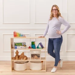 ECR4Kids Streamline 3-Shelf Storage Cabinet, 36in, Double-Sided -Home Storage Store GUEST a5c23748 dc3a 4872 b7cc 1309775915ac