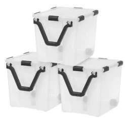 IRIS USA WEATHERPRO Airtight Plastic Storage Bin With Lid And Seal And Secure Latching Buckles 31 IRIS USA WEATHERPRO Airtight Plastic Storage Bin With Lid And Seal And Secure Latching Buckles -Home Storage Store GUEST a5e9f7bb 6ad6 40bf ba2e 89b9f6cb50ab