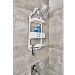 Cade Shower Caddy White - IDESIGN 6 Cade Shower Caddy White - IDESIGN -Home Storage Store GUEST a661f81d 6c41 443f 9fbe c585d6d9f03b