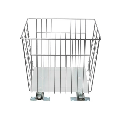 Household Essentials Pantry Vegetable And Fruit Bin Nickel 3 Household Essentials Pantry Vegetable And Fruit Bin Nickel - Image 3