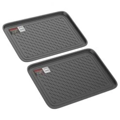 All Weather Boot Tray - Medium Water Resistant Plastic Utility Shoe Mat For Indoor And Outdoor Use In All Seasons By Stalwart (Set Of Two, Dark Grey) 13 All Weather Boot Tray - Medium Water Resistant Plastic Utility Shoe Mat For Indoor And Outdoor Use In All Seasons By Stalwart (Set Of Two, Dark Grey) -Home Storage Store GUEST ad49339b 9ce8 4f68 8789 7f1b136b7f74