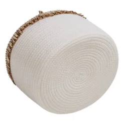 Honey-Can-Do Set Of 3 Cotton Rope Baskets White -Home Storage Store GUEST b0f0b4d8 ba97 41df 9601 909b65f637c6