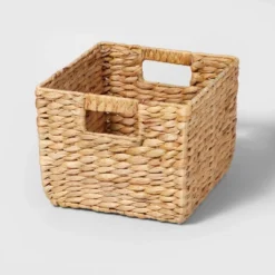 Woven Water Hyacinth Milk Crate - Brightroom™ -Home Storage Store GUEST b47e9f1f 9abc 4e53 8d65 1598e2c083d3