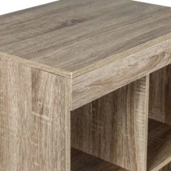 Honey-Can-Do 6 Compartment Divided Cube Cabinet Oak -Home Storage Store GUEST b66e8838 b486 4dc0 9e5e 9121f7c93cea