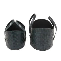 Set Of 2 Storage Baskets Black - Olivia & May 11 Set Of 2 Storage Baskets Black - Olivia & May -Home Storage Store GUEST b72d8534 372d 4511 ba71 aae3434be419