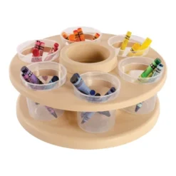 Kaplan Early Learning Spinning Tabletop Art Storage -Home Storage Store GUEST b81becbe badb 44e5 8a11 5386eb958009