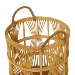 Set Of 3 Wood Baskets Brown - Olivia & May 6 Set Of 3 Wood Baskets Brown - Olivia & May -Home Storage Store GUEST b8774a0f 8827 4652 9663 13bd5addc6dc