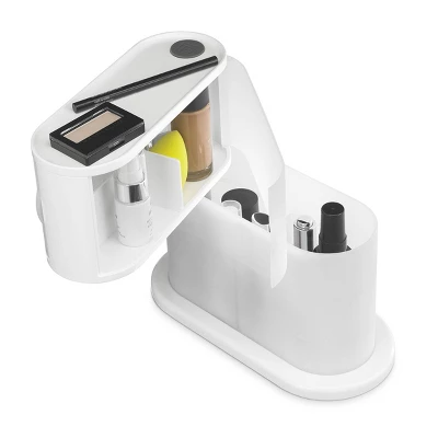 Two Tier Swivel Base Bath Storage - Polder 1 Two Tier Swivel Base Bath Storage - Polder