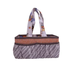 Bacati - Construction Multicolor Boys Cotton Nursery Storage Caddy -Home Storage Store GUEST ba991732 70f5 4b87 a9d7 b3a249596a98