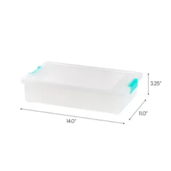 IRIS USA 6qt Modular Plastic Storage Container Latching Box -Home Storage Store GUEST bd7cc0b8 daef 44f5 8aa1 3815a2c660be