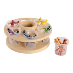 Kaplan Early Learning Spinning Tabletop Art Storage -Home Storage Store GUEST c0734c13 a457 4049 a2d7 7be88732bb93