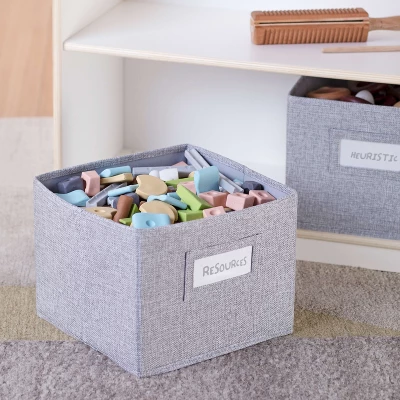 Guidecraft EdQ 2-Shelf Open Storage - 24" 2 Guidecraft EdQ 2-Shelf Open Storage - 24" - Image 2