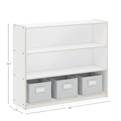 Guidecraft EdQ 3-Shelf Open Storage - 36" 5 Guidecraft EdQ 3-Shelf Open Storage - 36" - Image 5