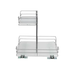 Household Essentials Double-Sided Pantry Organizer Nickel -Home Storage Store GUEST c4491db8 bc39 4150 ac13 d8f817e4d237