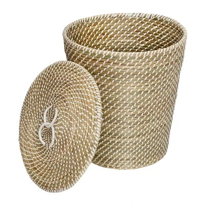 Honey-Can-Do Set Of 3 Nesting Seagrass Snake Charmer's Baskets Natural 2 Honey-Can-Do Set Of 3 Nesting Seagrass Snake Charmer's Baskets Natural - Image 2