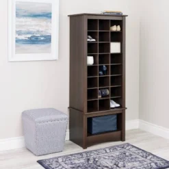 Tall Shoe Cubbie Cabinet - Prepac -Home Storage Store GUEST c58576d7 e532 4372 94b3 a915f443f846