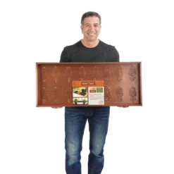 Pine Cones Copper Finish Multi-Purpose Boot Tray - Good Directions