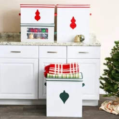 Household Essentials Ornament Storage Chest With 24 Pockets Green 15 Household Essentials Ornament Storage Chest With 24 Pockets Green -Home Storage Store GUEST c7b911af f091 4430 a31f 345a516f8640