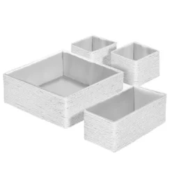 Sorbus Woven Paper Rope Baskets - 4 Piece Set -Home Storage Store GUEST c8349d4b 8a79 4b06 a585 fa1222cc005b