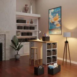 3pc Melanie Woven Fiber 2 Small And 1 Large Basket Set Chocolate - Winsome -Home Storage Store GUEST c8edceb8 b6e6 4a55 b5b9 fc99c4e7473b