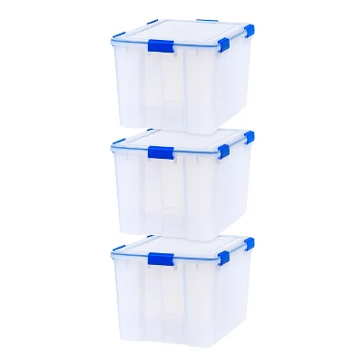 IRIS USA WEATHERPRO Airtight Plastic Storage Bin With Lid And Seal And Secure Latching Buckles 11 IRIS USA WEATHERPRO Airtight Plastic Storage Bin With Lid And Seal And Secure Latching Buckles - Image 11