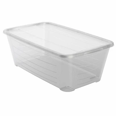 Life Story 6Q Rectangular Clear Plastic Protective Storage Shoe Box (16 Pack) 4 Life Story 6Q Rectangular Clear Plastic Protective Storage Shoe Box (16 Pack) - Image 4