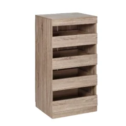 Honey-Can-Do 4 Drawer Stackable Cabinet Oak 12 Honey-Can-Do 4 Drawer Stackable Cabinet Oak -Home Storage Store GUEST da72b4bd 8d95 4c48 aeb0 d8848293cf68