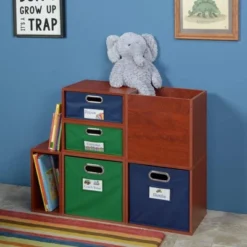 Niche Cubo Half Size Stackable Storage Organizer Cube Warm Cherry -Home Storage Store GUEST dac6e831 ec8e 4ec7 8775 6cf883dae146