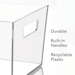 Nate Home By Nate Berkus Plastic Storage Bin For Pantry -Home Storage Store GUEST e07cdaa3 69cf 437c b114 8b51b1cc072d