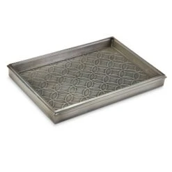 20" Metal Double Circles Boot Tray - Good Directions -Home Storage Store GUEST e142de1e 71db 4e07 aff6 f8af9eea59d8
